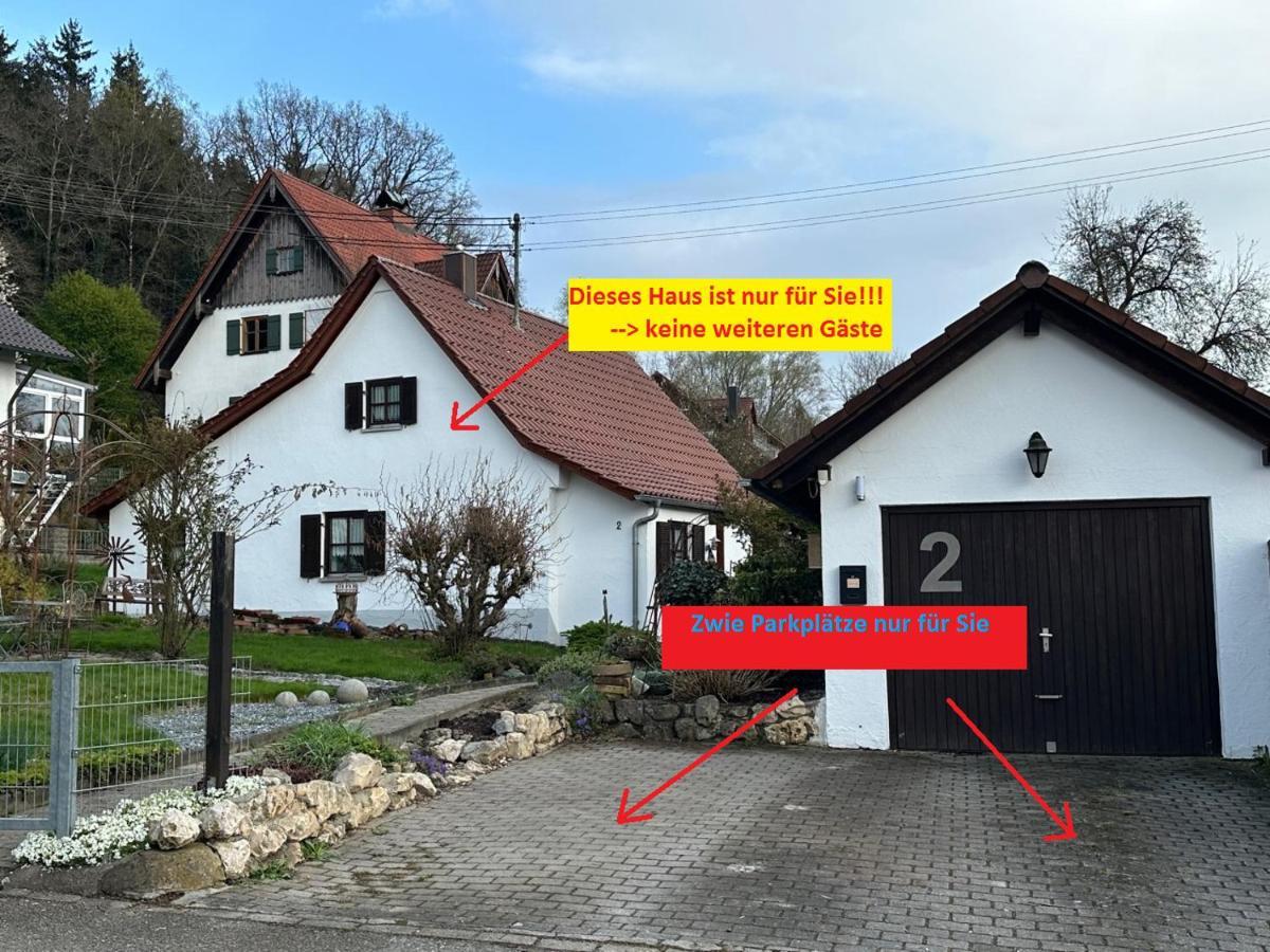 Ferienparadies Am Kammerberg - Ein Ganzes Haus Fuer Sie Alleine!!! Weißenhorn Exteriör bild